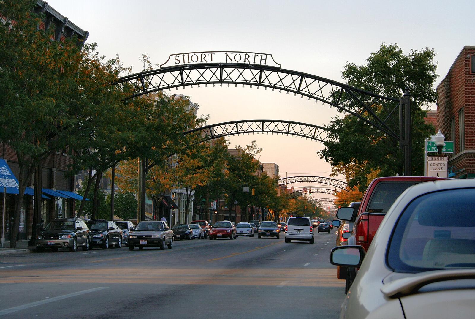 Columbus Ohio Short North Arches